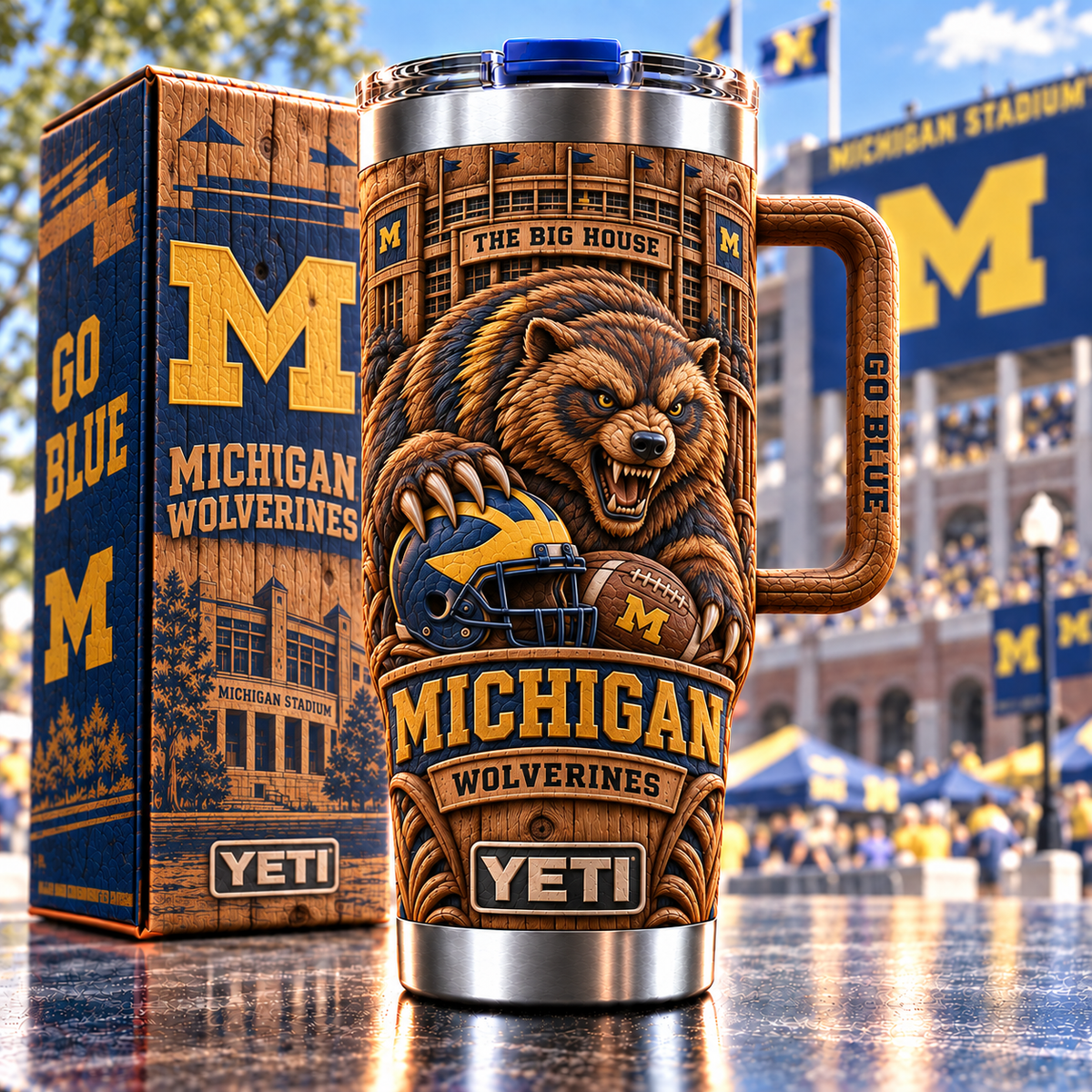 MWR 40oz Woodgrain Relief Tumbler NTTB
