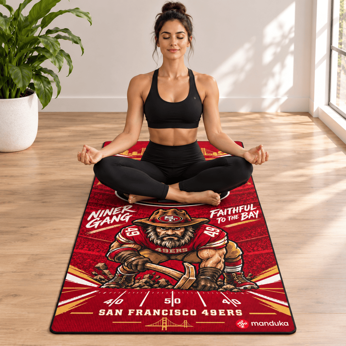 SF49 Premium Printed Yoga Mat BMD