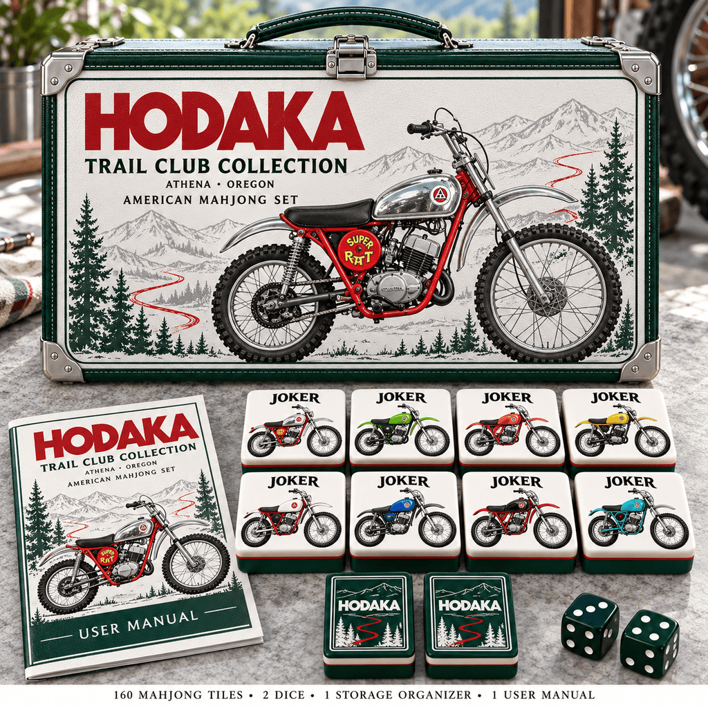 Premium HOD Mahjong Tiles Set PVNA