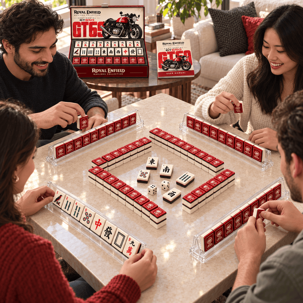 Premium RYEF Mahjong Tiles Set TTMH